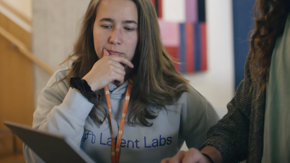 Latent Labs employees collaborating
